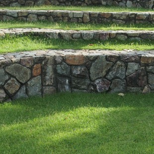 Natural Stone Display Wall Sebastian Masonry